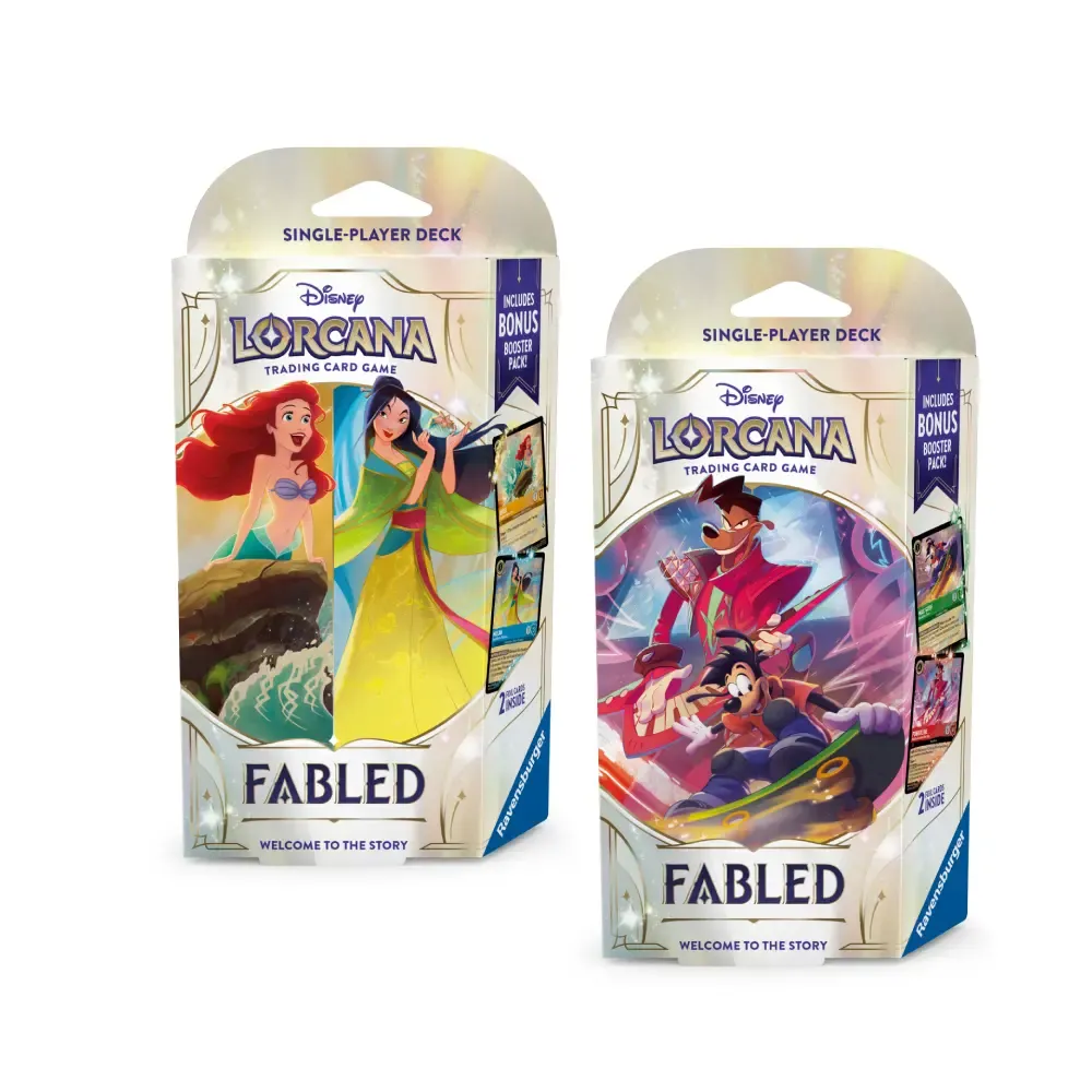 Lorcana: Fabled: 2 Starter Deck Set 