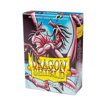 60 malých obalů Dragon Shield - matné Růžové