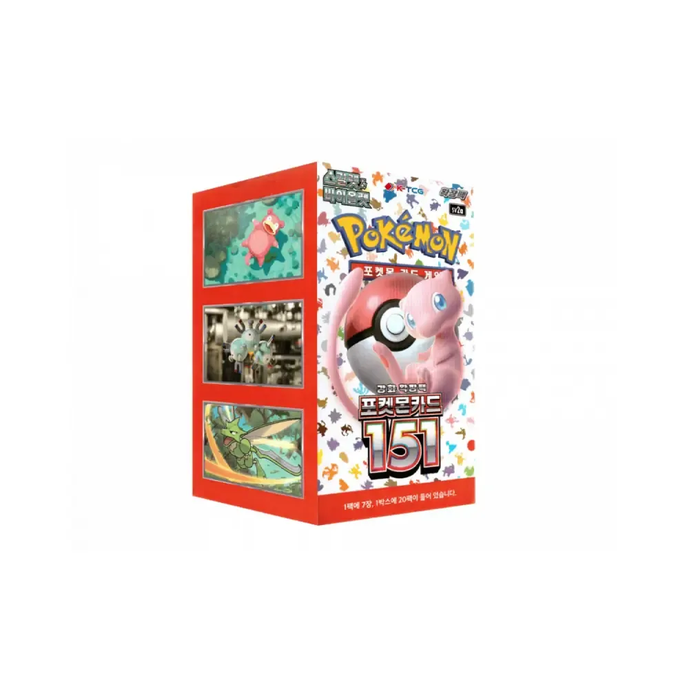 Scarlet & Violet 151 Booster Box - Korean (Korean; NM)