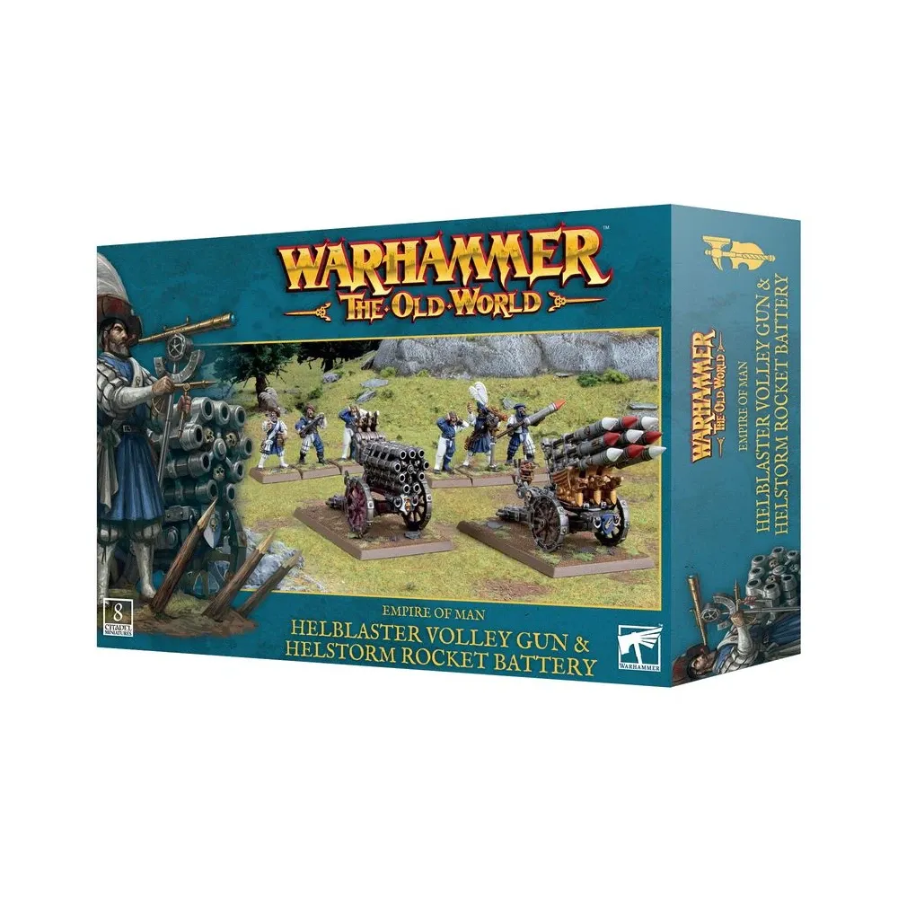 Warhammer: The Old World – Helblaster Volley Gun & Helstorm Rocket Battery