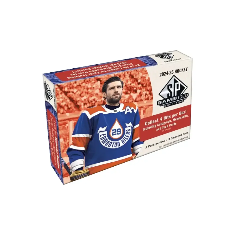 2024-25 Upper Deck SP Game Used Hockey Hobby Box 