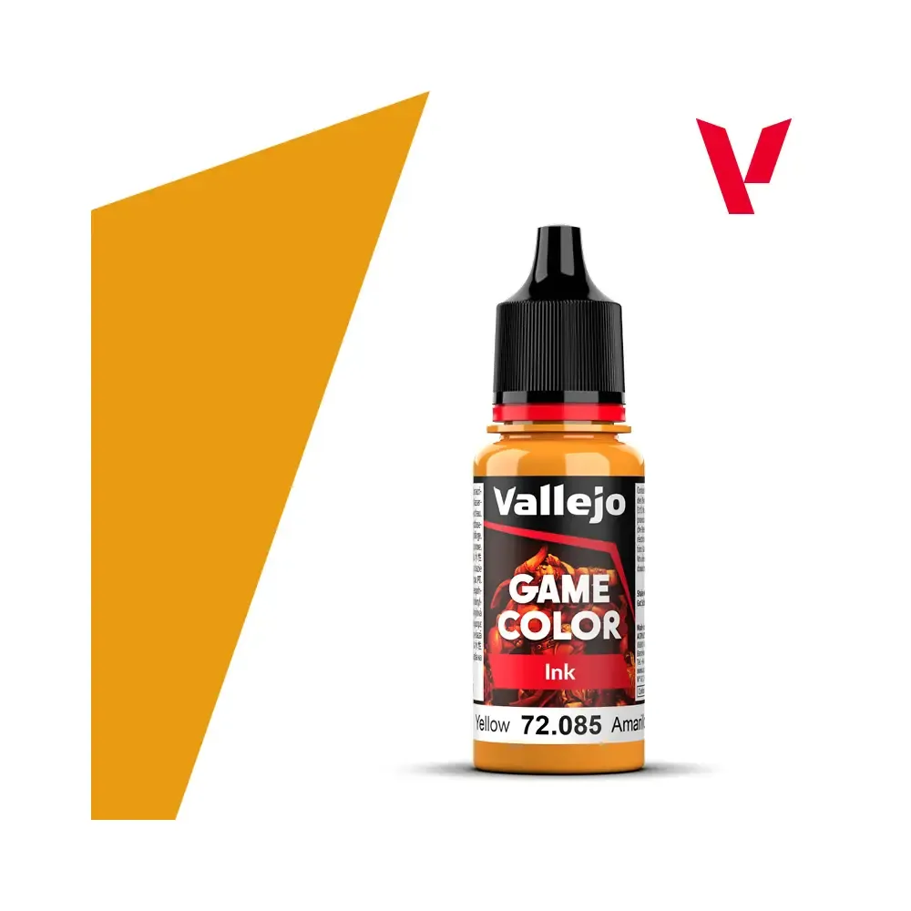 Vallejo Game Color Ink: Yellow – 72.085