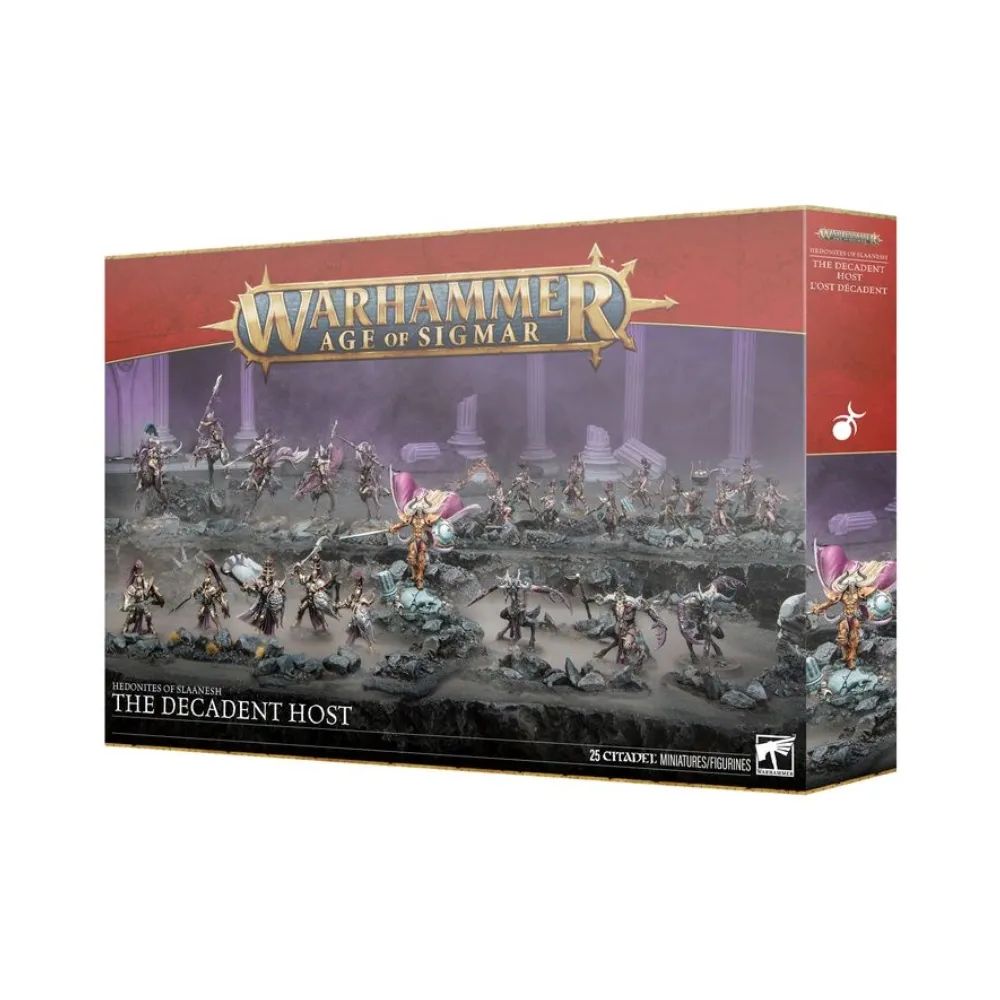 Warhammer AoS – Battleforce: Hedonites of Slaanesh – The Decadent Host