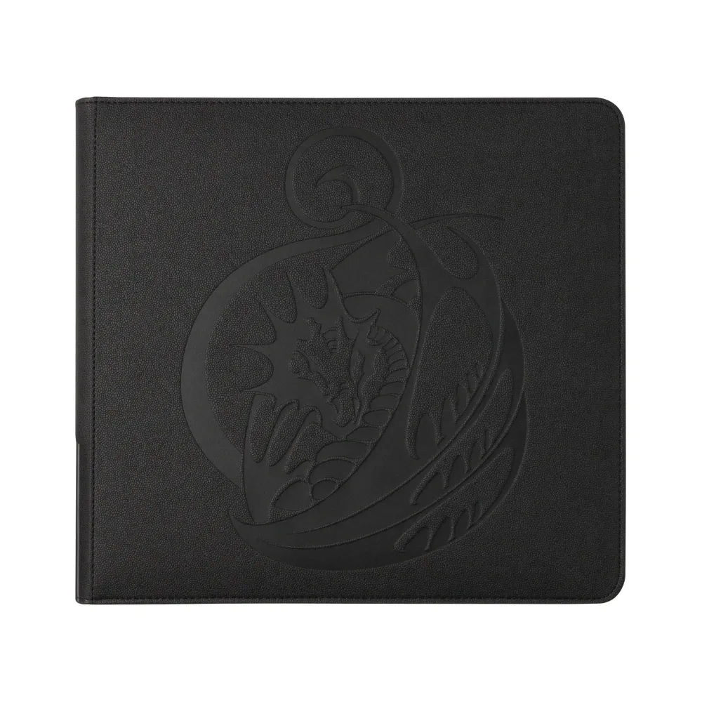 Dragon Shield: Card Codex Zipster binder Iron Grey – 12 kapes (šedý)