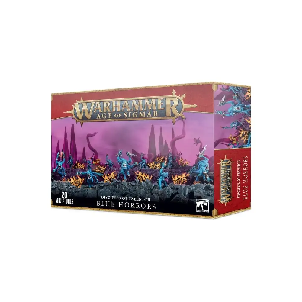 Warhammer AoS – Disciples of Tzeentch: Blue Horrors and Brimstone Horrors