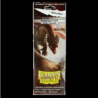 Dragon Shield Perfect Fit Sealable 100ks - Smoke