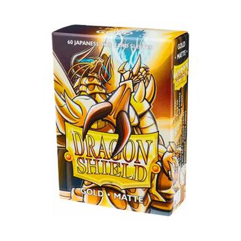 Dragon Shield malé obaly – Matte Gold (matné, zlaté, 60 ks)