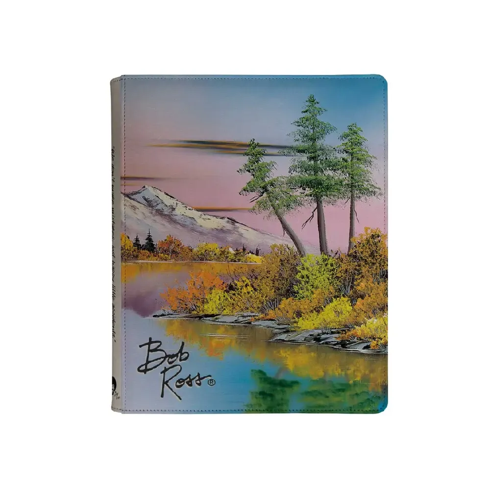Levně Ultra PRO "Bob Ross Mighty Mountain Lake" Zippered PRO-Binder – 9 kapes