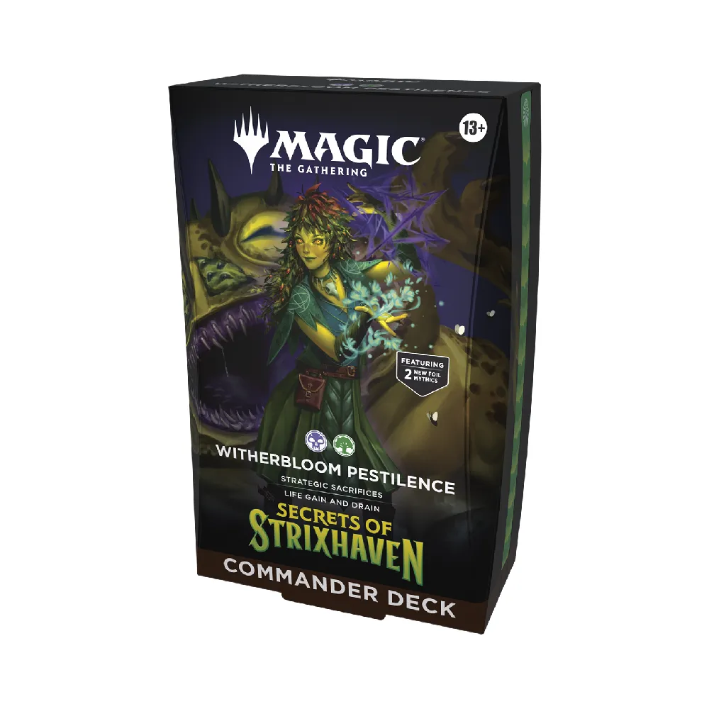 Commander: Secrets of Strixhaven: "Witherbloom Pestilence" Commander Deck