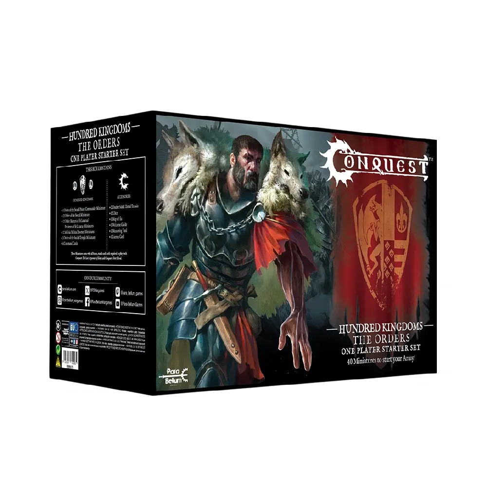 Conquest – The Hundred Kingdoms: The Orders 1 Player Starter 2026