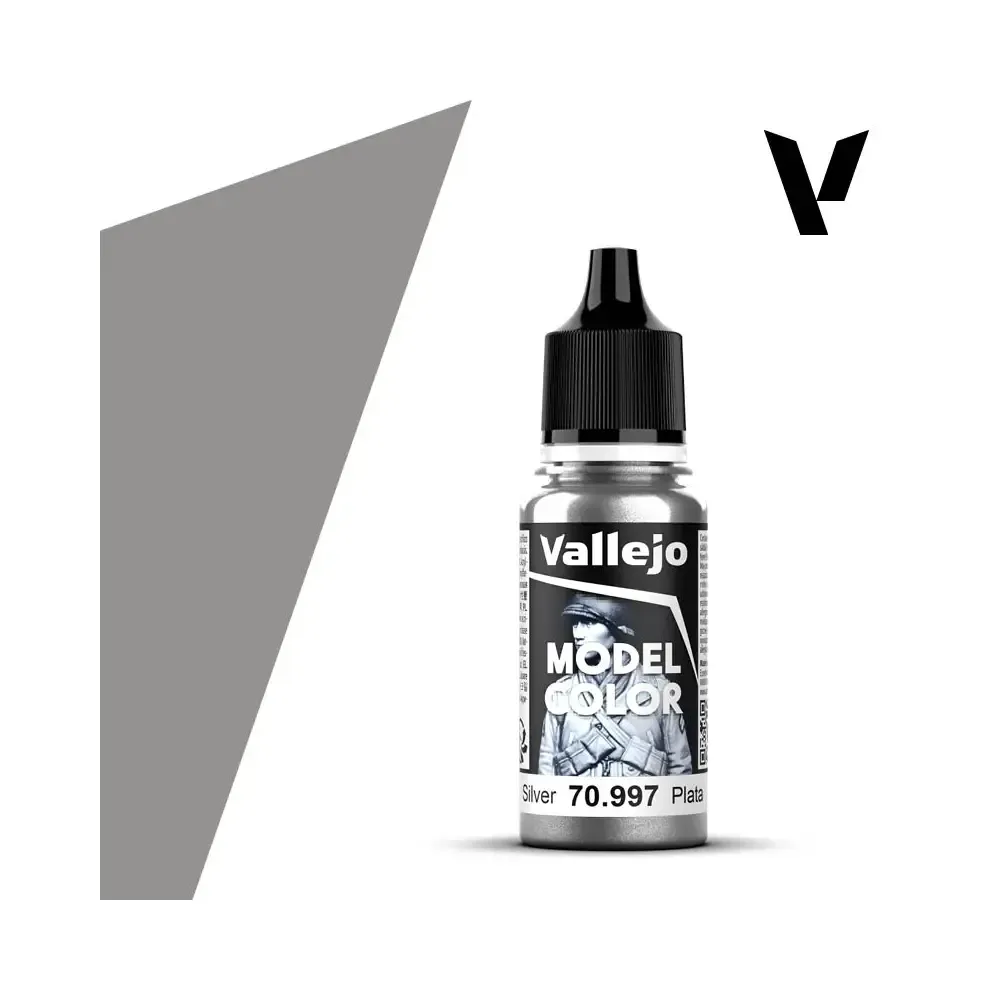 Vallejo Model Color: Silver – 70.997