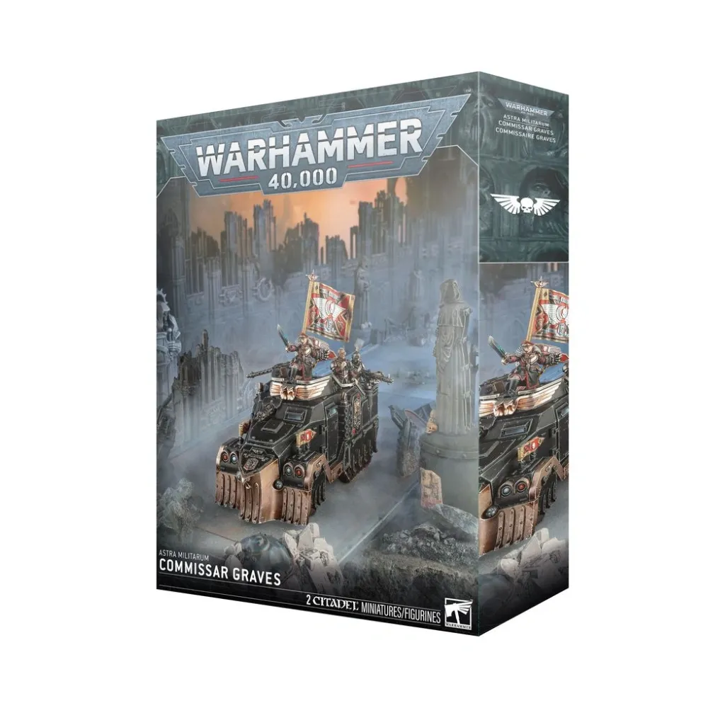 Warhammer 40k – Astra Militarum: Commissar Graves