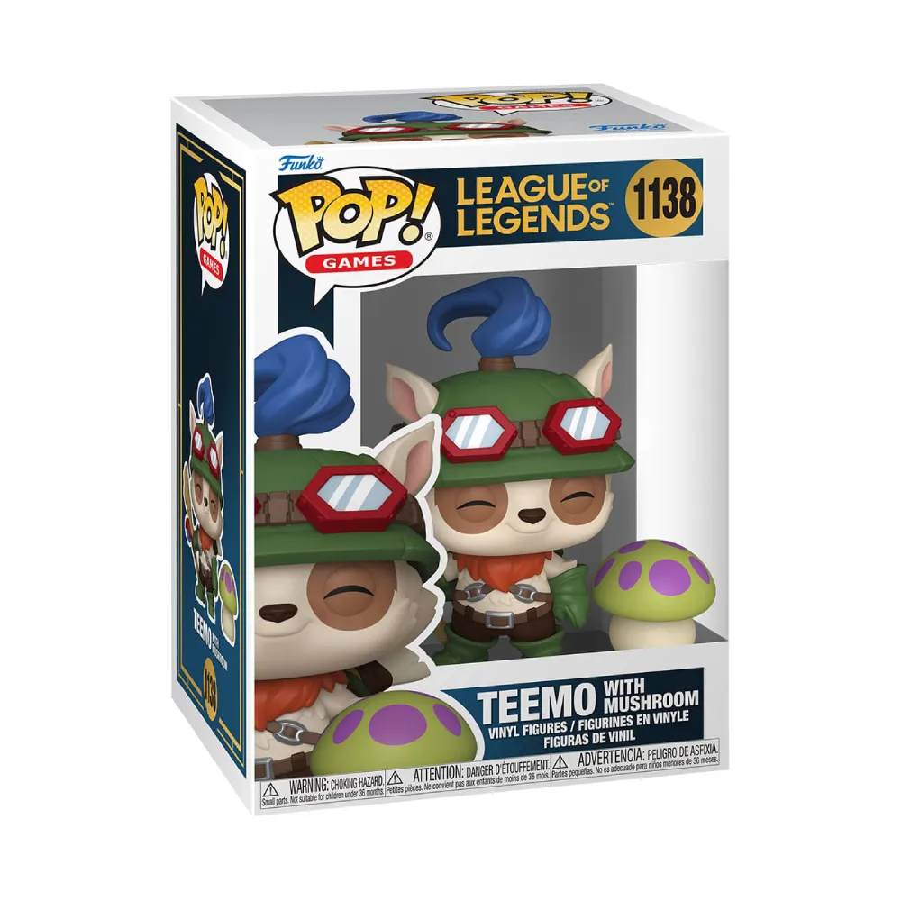 Funko POP! & Buddy – Teemo with Mushroom #1138