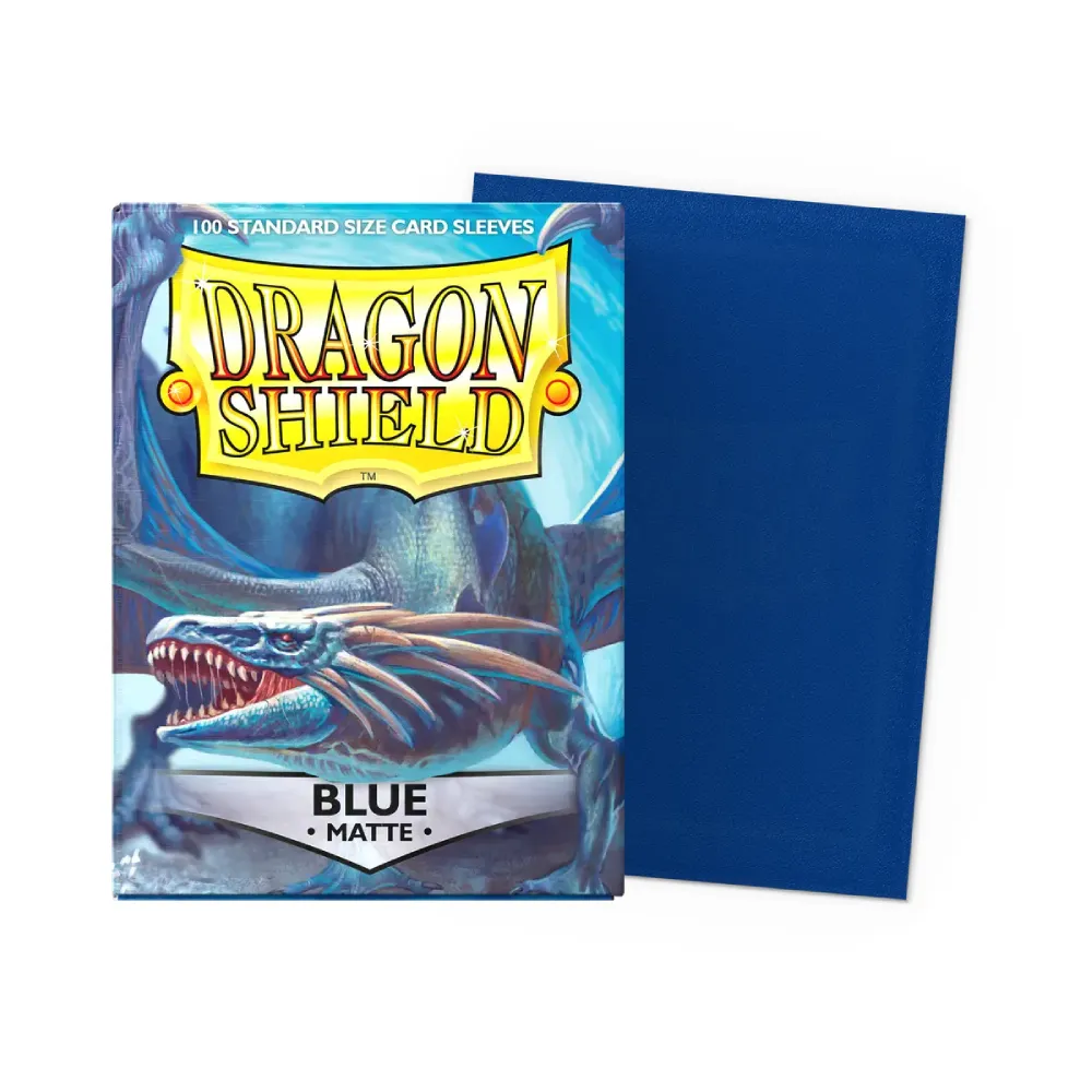 Levně Dragon Shield Matte obaly – Blue (matné, modré, 100 ks)