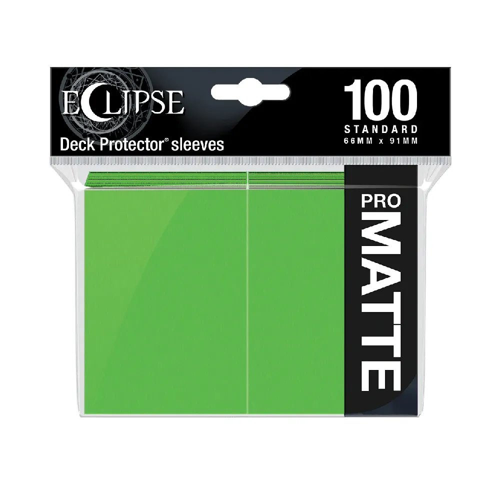 Levně Ultra PRO Eclipse obaly – Lime Green (matné, limetkově zelené, 100 ks)