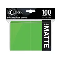 100 Ultra PRO Pro-Matte Eclipse Sleeves (Lime Green)