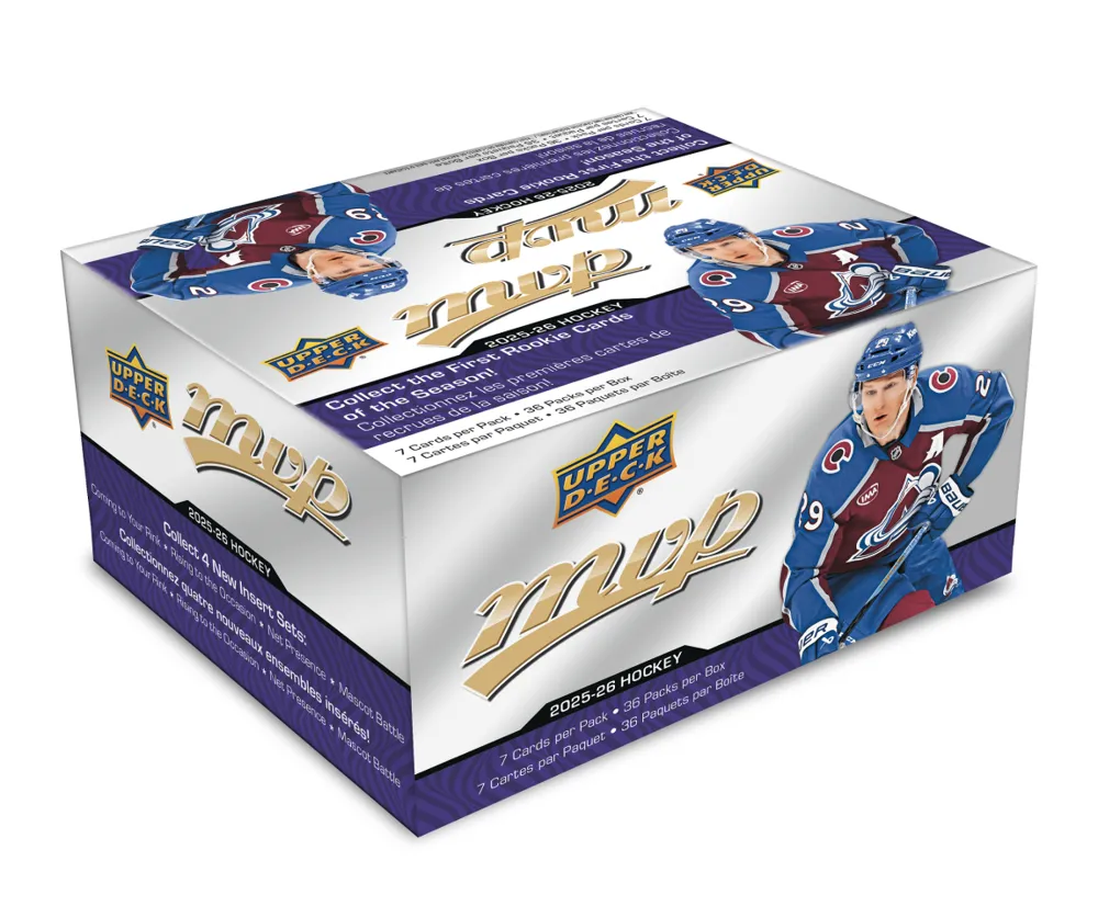 2025-26 Upper Deck MVP Hockey Retail Box 