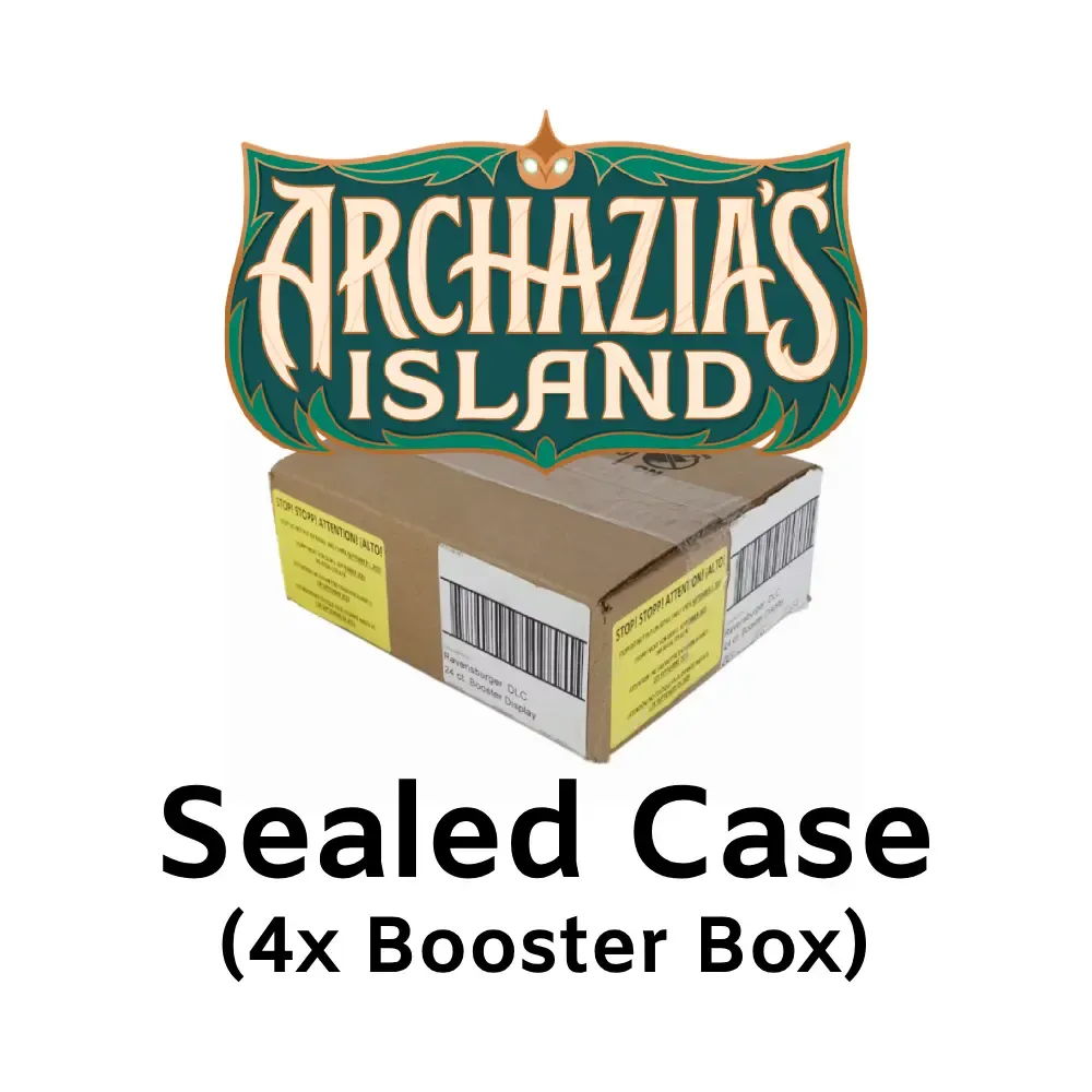 Lorcana: Archazia's Island Sealed Case (4 Booster Boxes) 