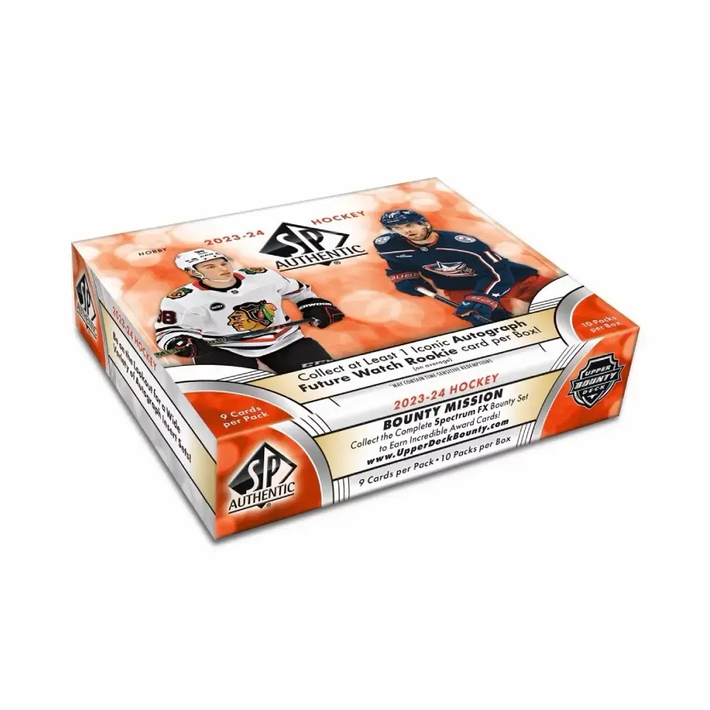 2023-24 Upper Deck SP Authentic Hockey Hobby Box 