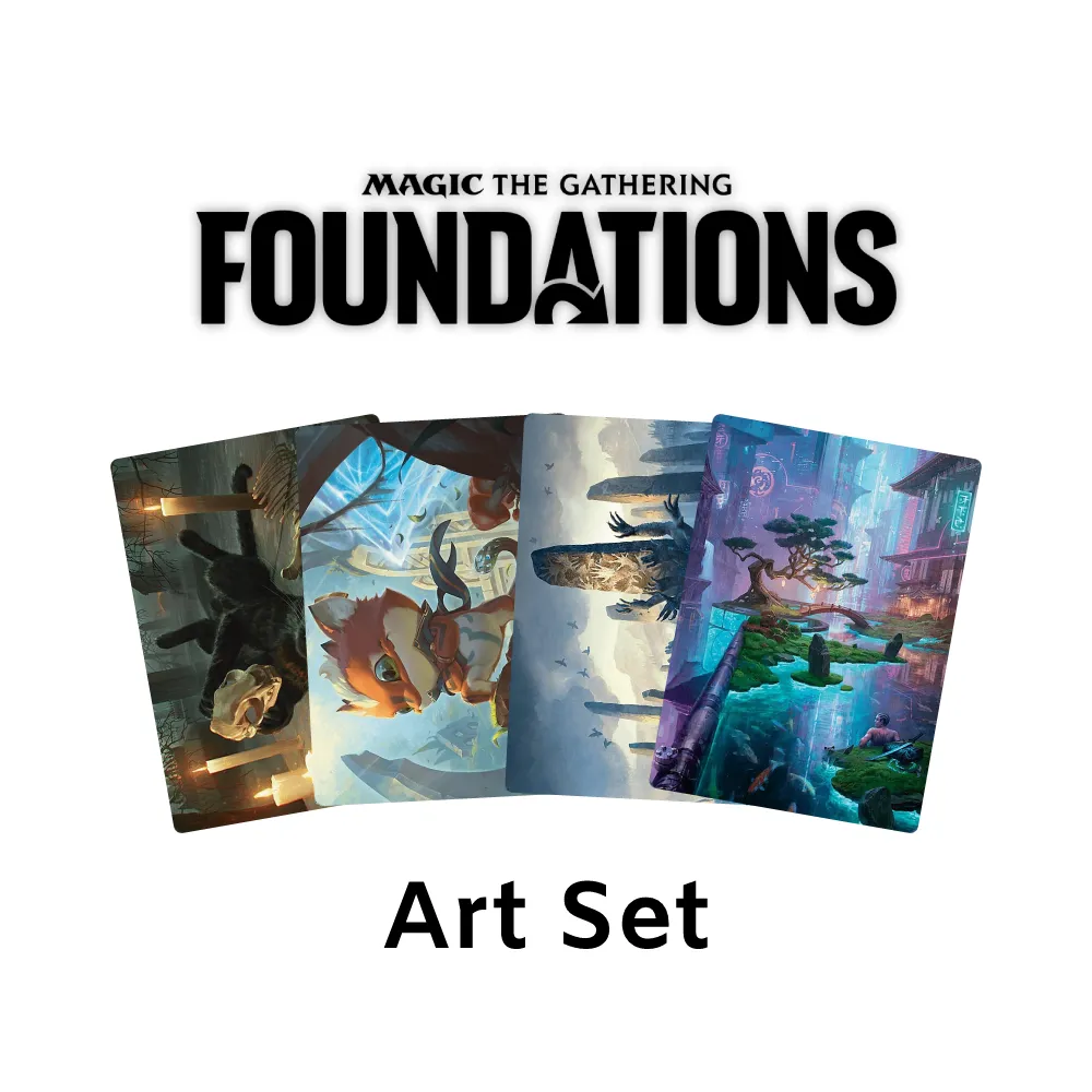 Magic The Gathering Foundations Art Series Set Najada games