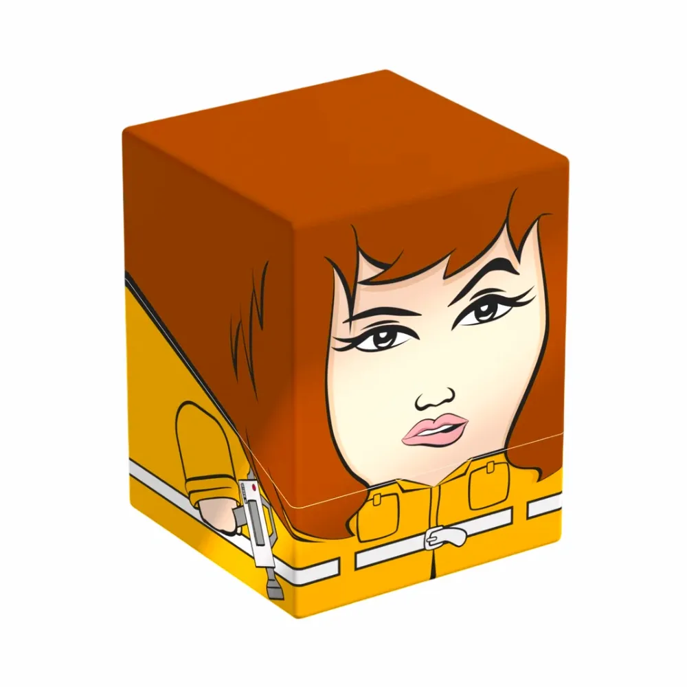 Ultimate Guard Squaroes Boulder Deck Case 100+ (Teenage Mutant Ninja Turtles: April O'Neil)