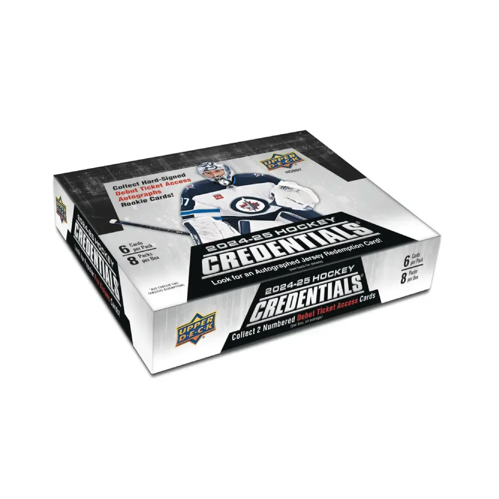 2024-25 Upper Deck Credentials Hockey Hobby Box 