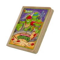 Ultimate Guard Zipfolio Quadrow Xenoskin Magic: The Gathering | Teenage Mutant Ninja Turtles: "Pizza Box"