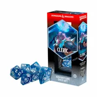 Dungeons and Dragons - Adventure Dice Set: Cleric (Bílé/Zelené)