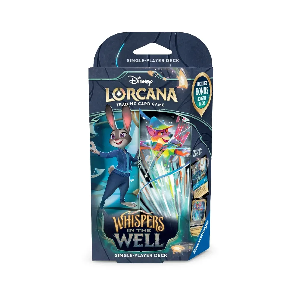 Lorcana: Whispers in the Well Sapphire & Steel Starter Deck