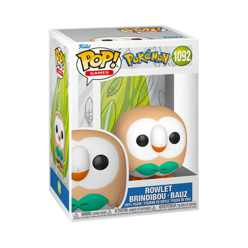 Funko POP! Pokémon – Rowlet figurka #1092