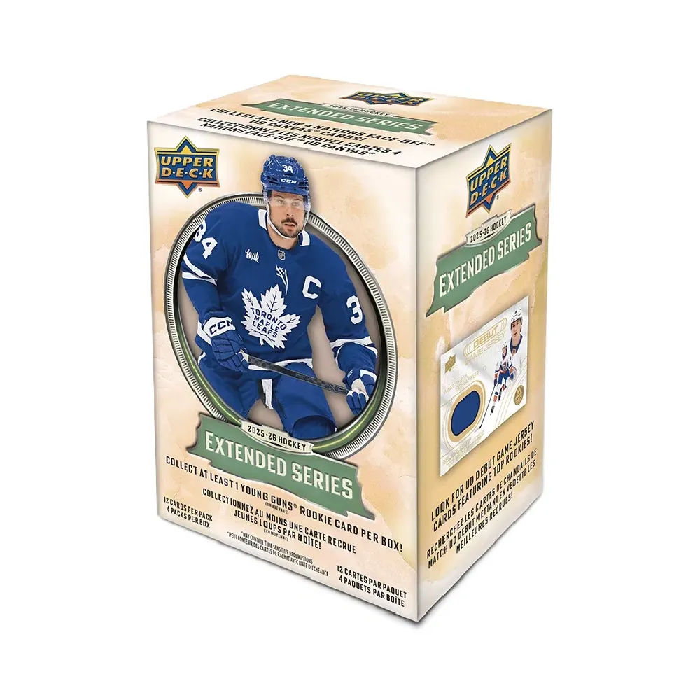 2025-26 Upper Deck Extended Series Hockey Blaster Box