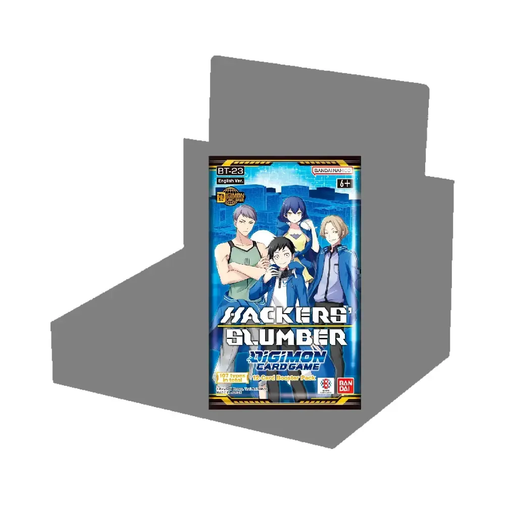 Digimon Hackers' Slumber Booster Box 