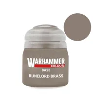 Warhammer Colour Base: Runelord Brass (12 ml)