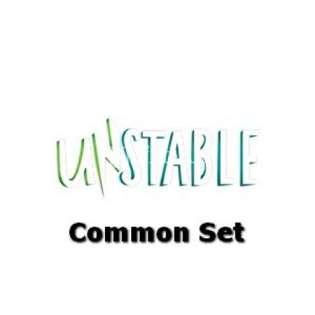 Unstable: Common set