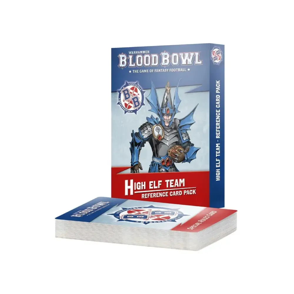 Blood Bowl – High Elf Team Reference Card Pack