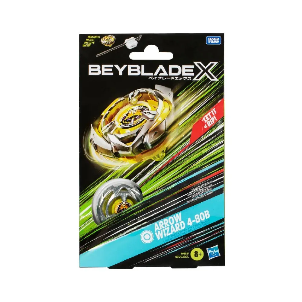Beyblade X Arrow Wizard 4-80B Starter Pack Set 