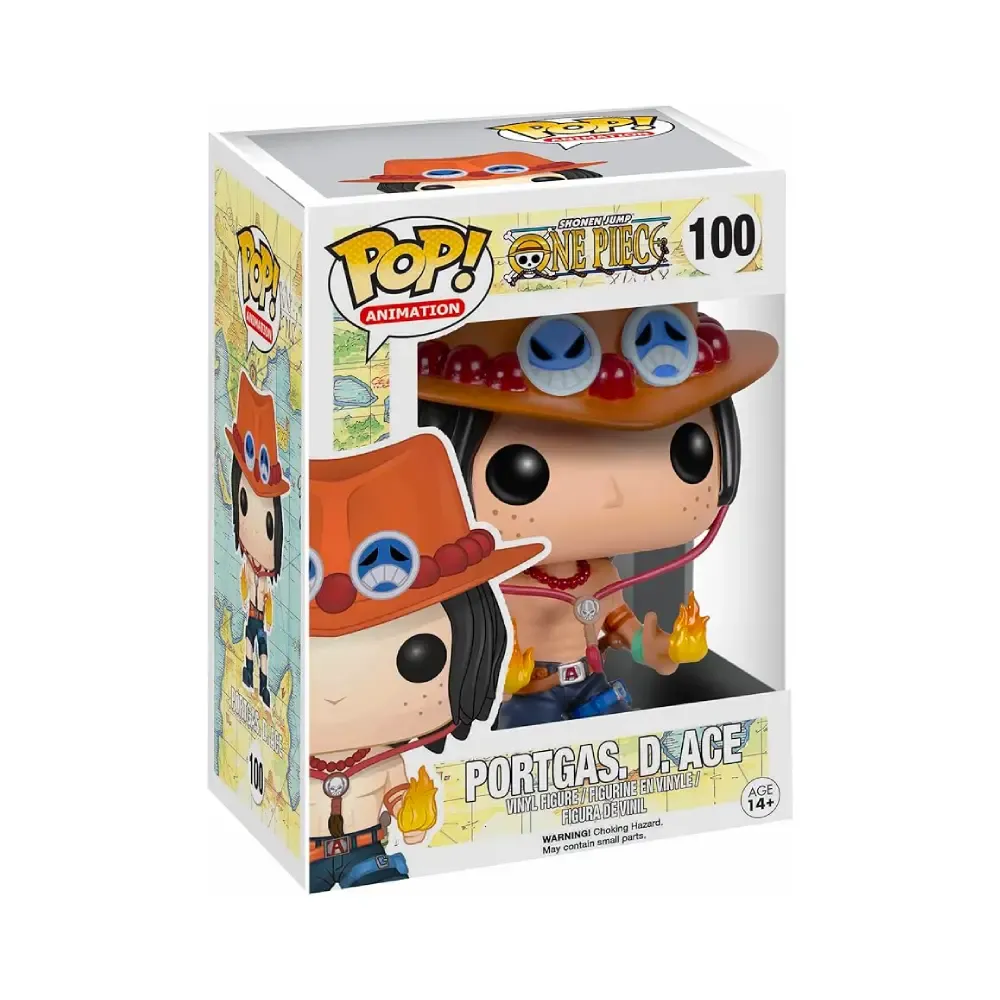 Funko POP! One Piece - Portgas D. Ace figurka #100