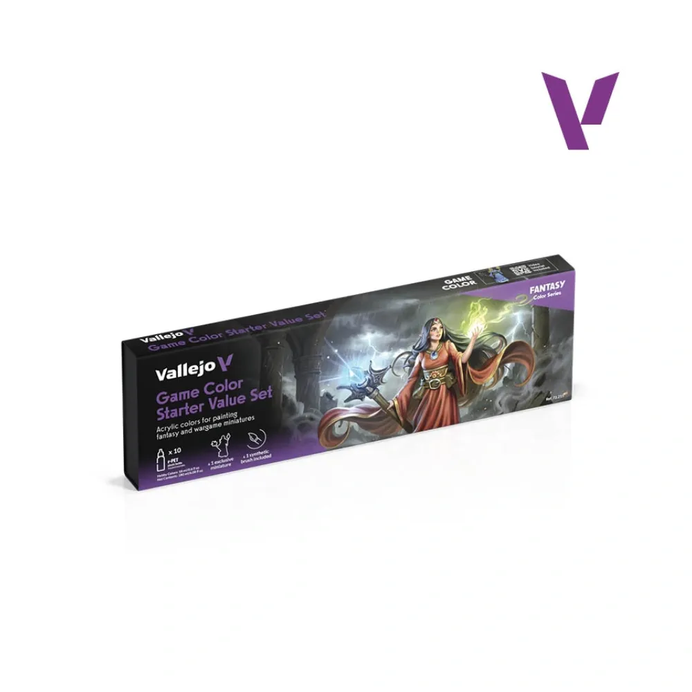 Vallejo Game Color Set: Starter Value Set – 72.215