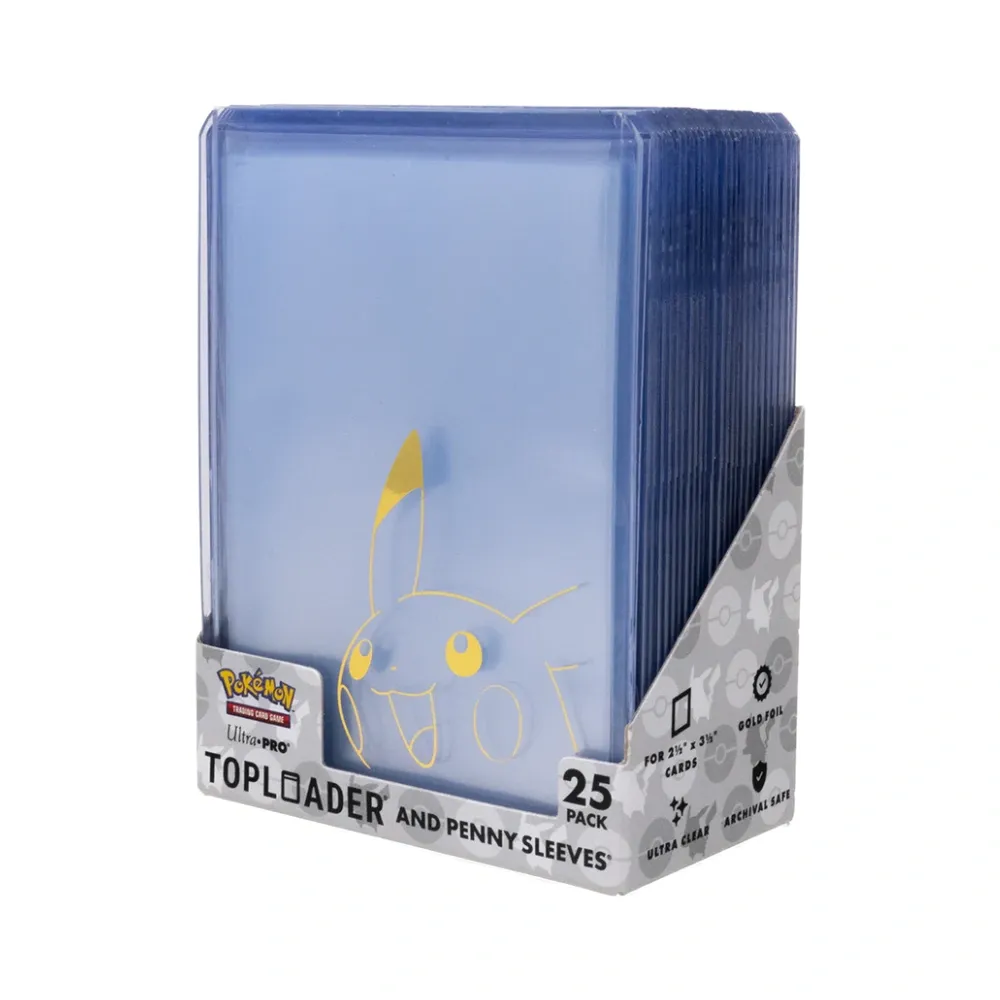Ultra PRO Pikachu Toploader and Penny Sleeves (25 ks)