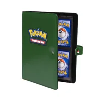 Ultra PRO Premium Snap 4-Pocket Pokémon Logo binder (zelený)