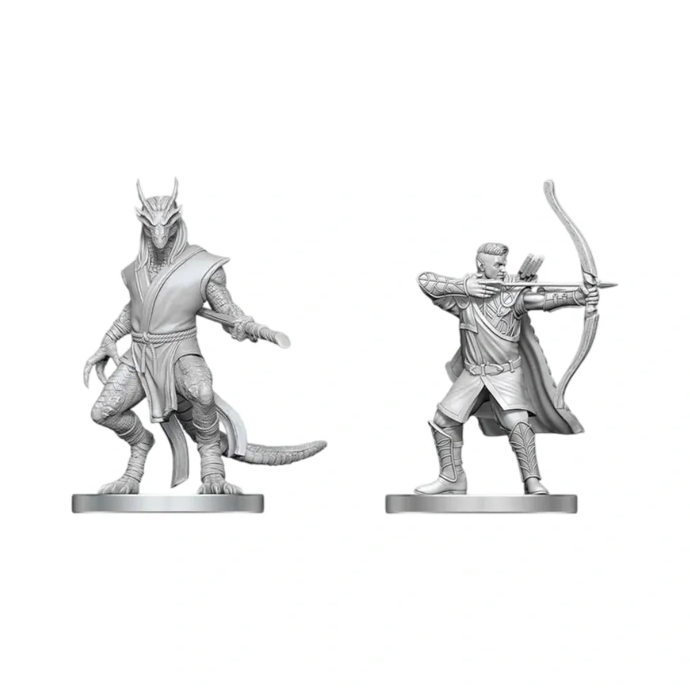 Dungeons & Dragons – Nolzur's Marvelous Miniatures: Elf Ranger & Dragonborn Monk