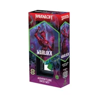 Sirius Dice – Dungeons & Dragons Adventure Dice Set: Warlock (fialovo-zelený)