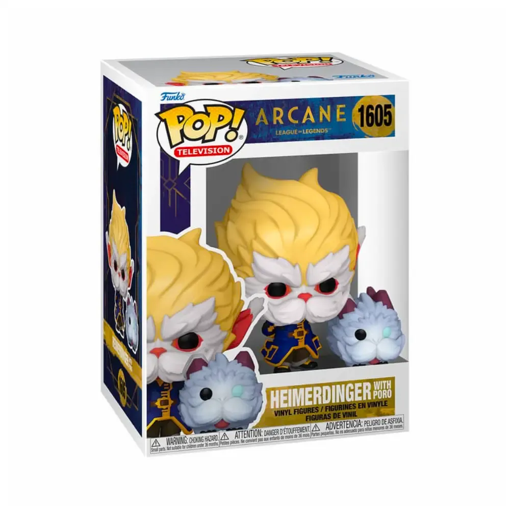 Levně Funko POP! Arcane – Heimerdinger with Poro #1605