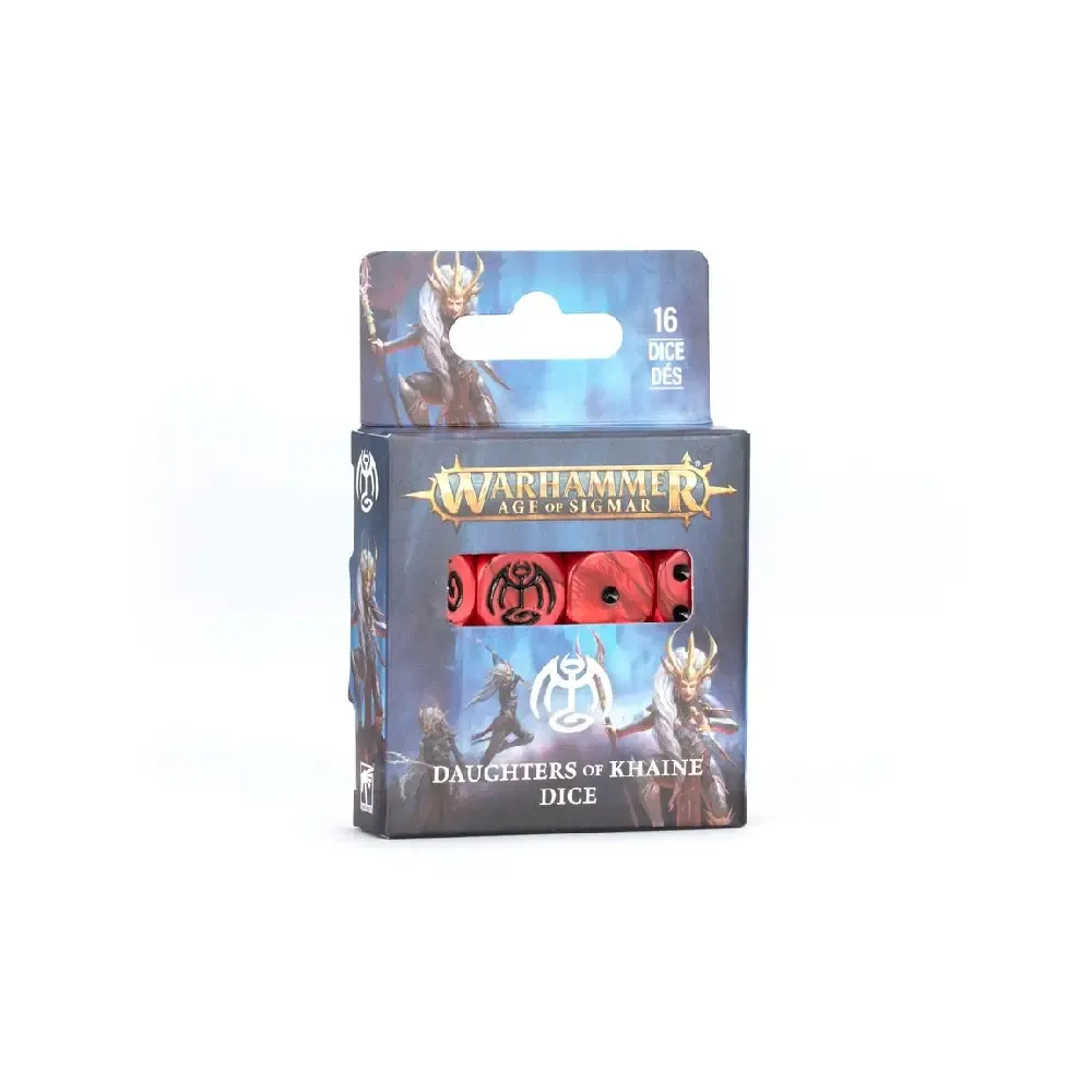 Warhammer AoS – Dice Set: Daughters of Khaine