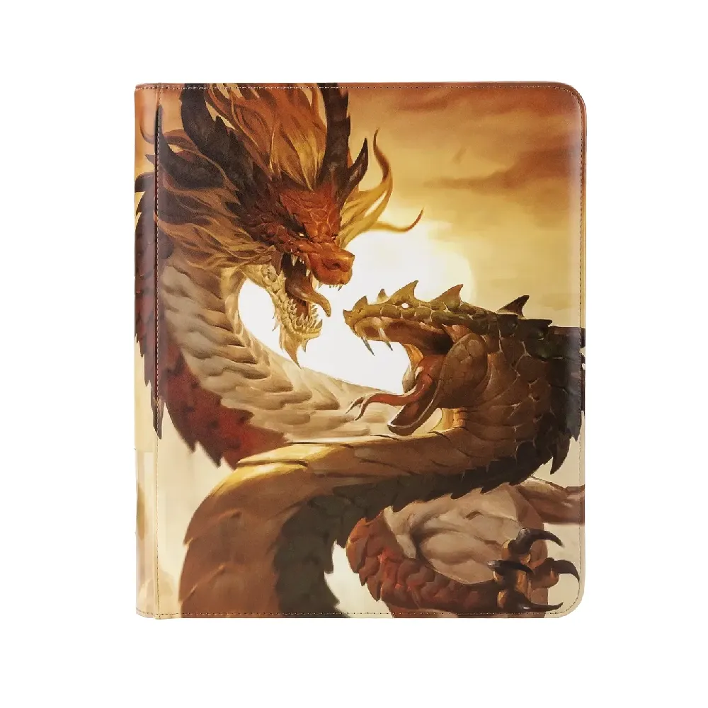 Levně Dragon Shield: Wood Snake 2025 Card Codex Zipster Binder – 9 kapes