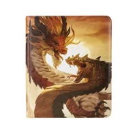 Dragon Shield: Wood Snake 2025 Card Codex Zipster 9-Pocket Binder