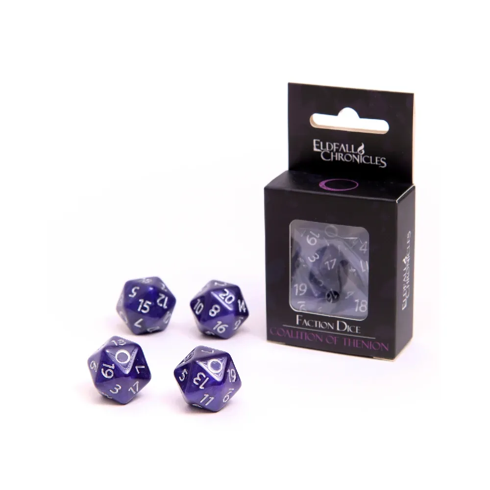 Eldfall Chronicles - Coalition of Thenion Faction Dice 