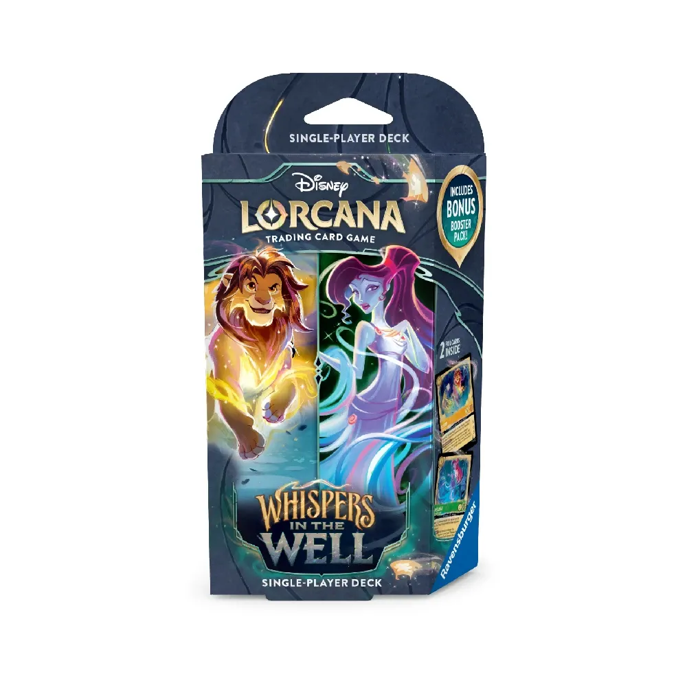 Lorcana: Whispers in the Well Amber & Emerald Starter Deck