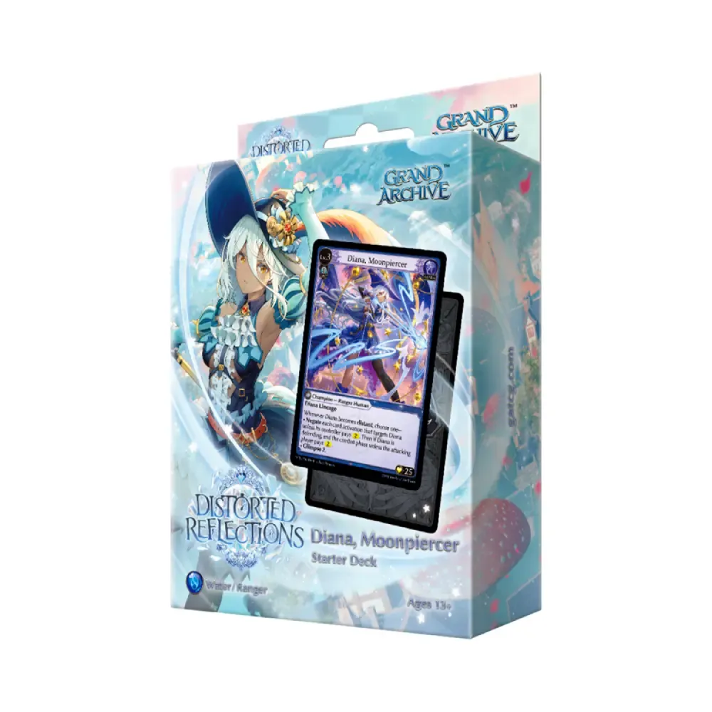 Grand Archive Distorted Reflections Starter Deck - Diana, Moonpiercer 