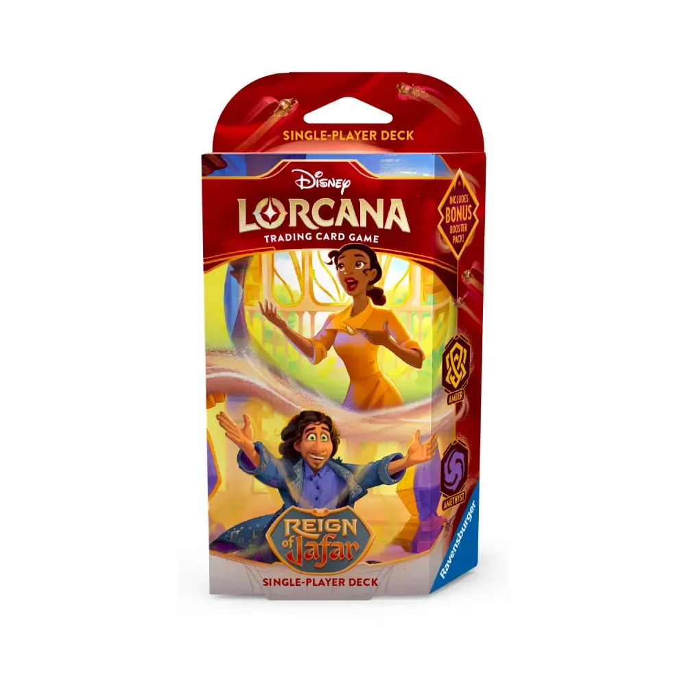 Lorcana: Reign of Jafar Amber & Amethyst Starter Deck